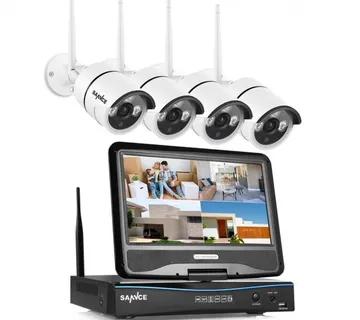 Profesionalni VIDEO NADZOR 4 kamere + EKRAN - cover