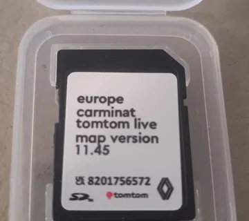 Renault R-link Carminat Live najnovija navigacijska SD kartica V11.45 - cover