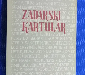 Viktor Novak – Zadarski kartular samostana Svete Marije - cover