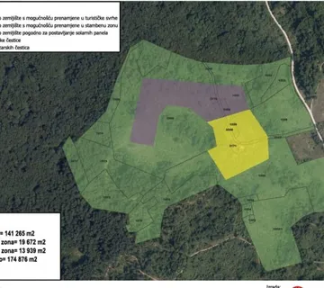 Perspektivno zemljište, Slunj, 174.000 m2 - cover