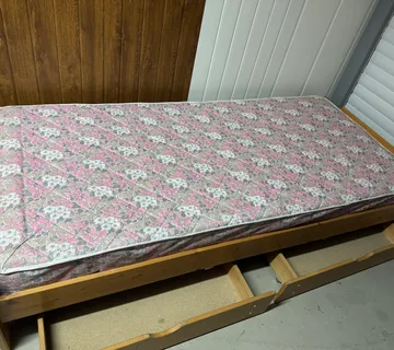 KREVET DRVENI 90 x 200 , 2 KOMADA - cover