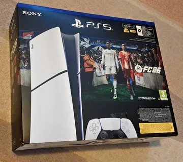 PlayStation 5 Slim Digital Edition E + EA FC 26 bundle; ZG (Jarun) - cover