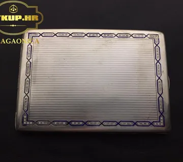 VINTAGE SREBRNA TABAKERA / R1, RATE !! - cover