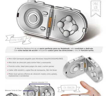 Gamepad Genius MaxFire Pandora Pro - cover