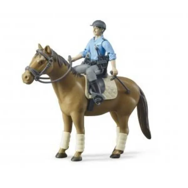 Bruder figurica Policajac na konju - cover