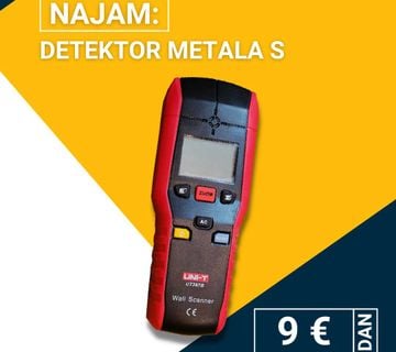 Najam detektora metala S - cover