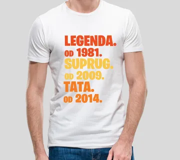 Majica za dečka, tatu, djeda - cover