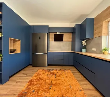 Kuhinja marves plava mat - cover