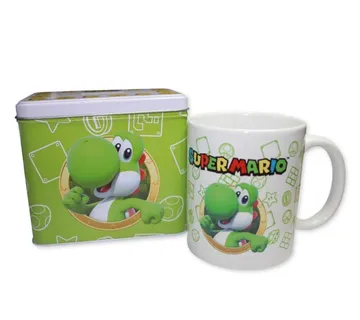 Nintendo Super Mario Bros: Yoshi šalica + Kasica - cover