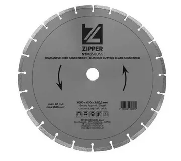 Dijamantna rezna ploča za kamen fi350mm Segment STM350DSS - cover