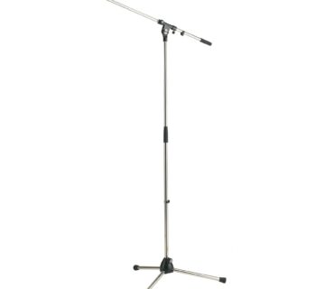 K&amp;M 210/2 MICROPHONE STAND CHROME - cover