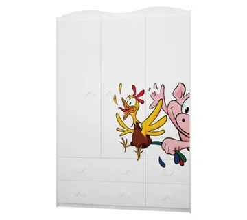 Dječji drveni ormar Dream - cover