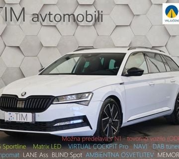 Škoda Superb Combi 2.0TDI DSG Sportline VIRTUAL MATRIX DAB NAVI - cover