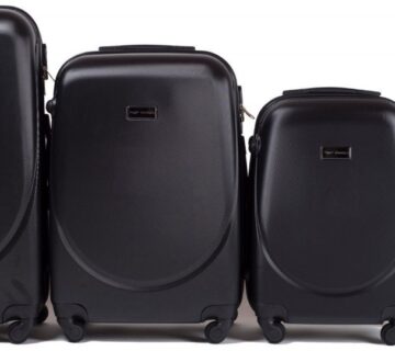 WINGS K310 set 4 kofera (l, m, s, xs) crni - cover