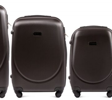 WINGS K310 set 4 kofera (l, m, s, xs) tamno siva - cover