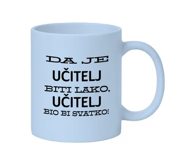 Šalica da je učitelj biti lako - cover