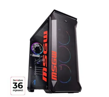 MSGW stolno računalo Gamer R5 a109 - cover