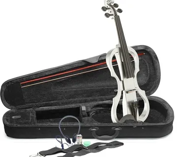 STAGG EVN X-4/4 WH ELEKTRIČNA VIOLINA - cover