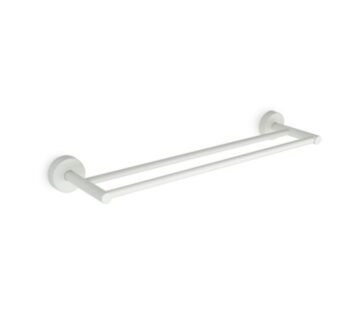 Držač ručnika dvostruki 50cm UNO white matt - cover