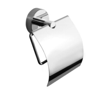 Držač WC papira s poklopcem UNO chrome - cover