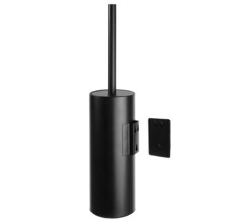 Držač WC četke viseći EXTRA matt black - cover