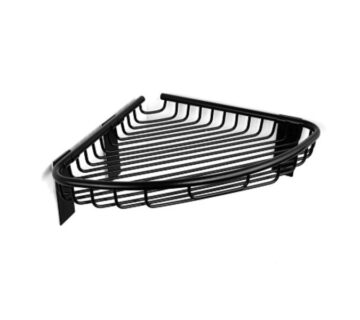 Polica kutna 21x21x3cm EXTRA matt black - cover