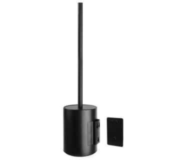 Držač WC četke viseći kratki EXTRA matt black - cover