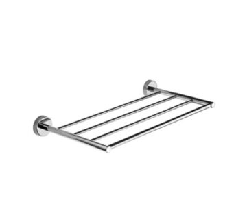 Polica za ručnike sa držačem ručnika 50x25cm EXTRA chrome - cover