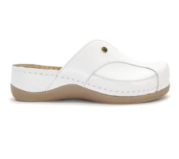 KOŽNE ANATOMSKE KLOMPE, Bijela, BBHEI - cover