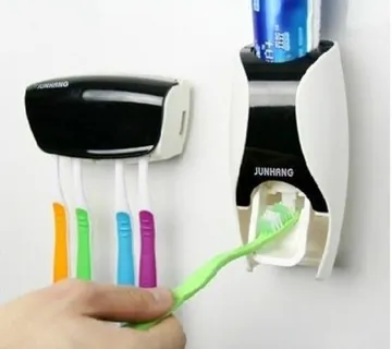 Dozator Za Zubnu Pastu Sa Stalkom Za Četkice Paste - cover