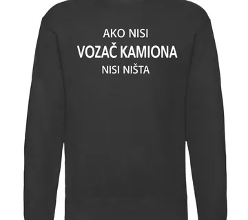Pulover ako nisi vozač kamiona - cover