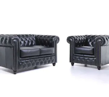 Chesterfield Set Garnitura Original Leather | 1 + 2 sjedišta - cover