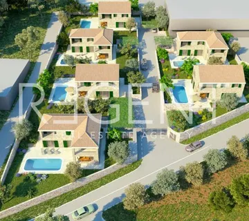 Brač, Bol - Građevisnko zemljište s projektom za izgradnju vila - cover