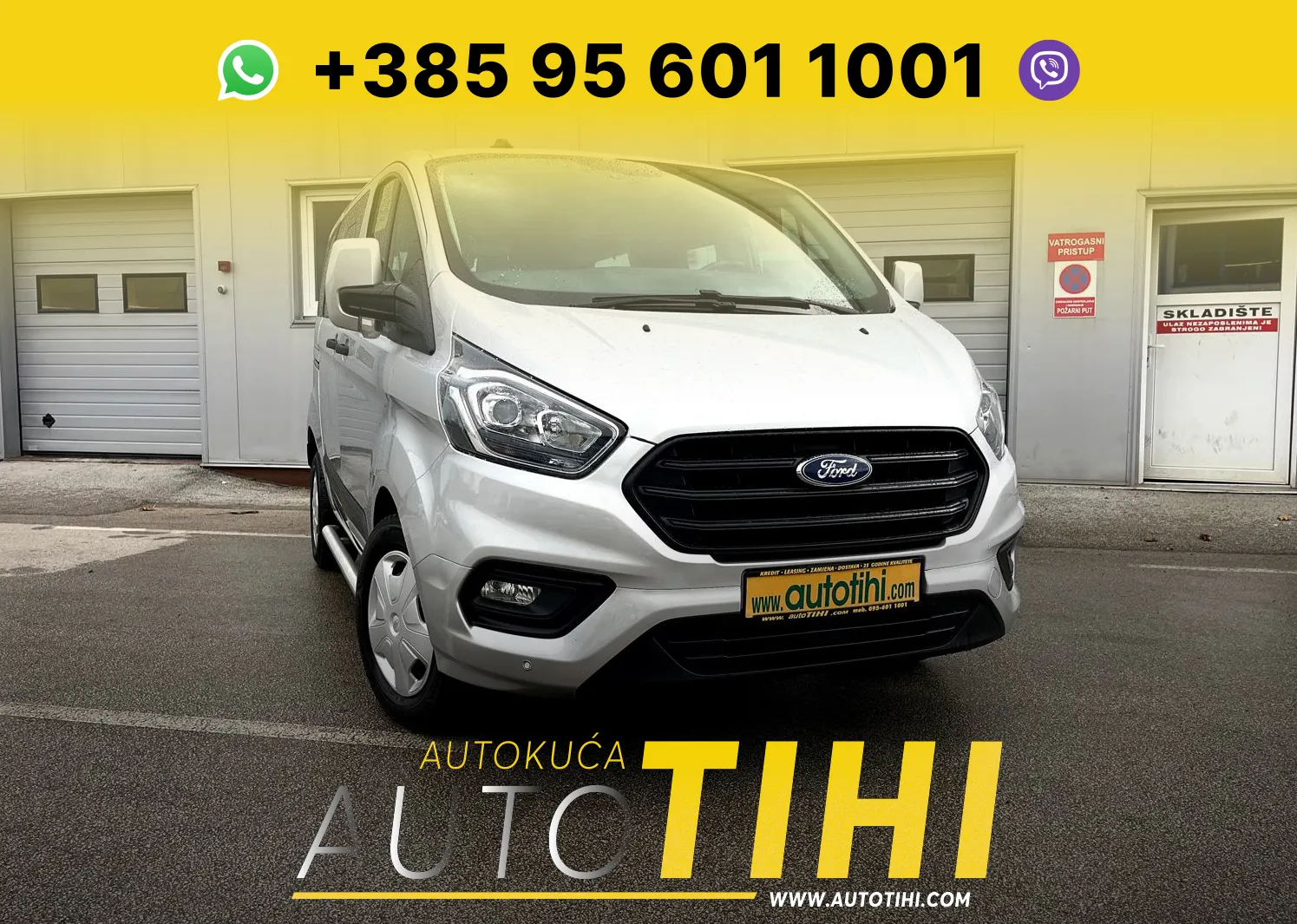Ford Transit Custom 2.0TDCITrend 8+1 2020g CIJENA DO REGISTRACIJE⭐⭐⭐⭐⭐ - cover