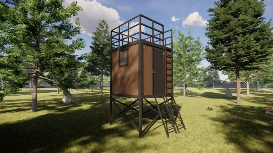 KONTEJNER LOVAČKA ČEKA 4,70 x 2,20 m – LUX MODEL - cover