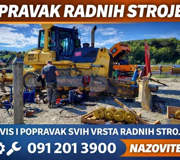 Popravak gradevinske mehanizacije - cover