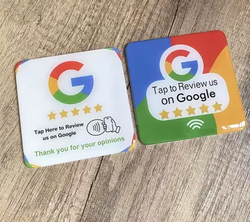 Google NFC review naljepnice / pločice - cover