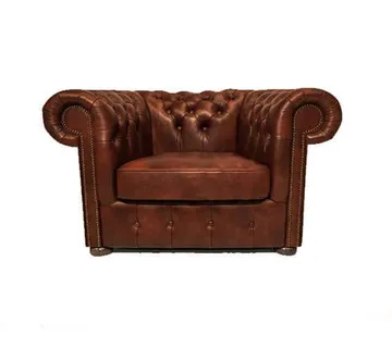 Chesterfield Fotelja Class Leather | 1-sjedište | Cloudy Caramel - cover