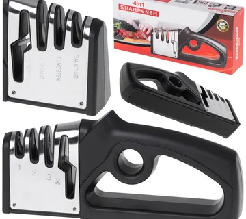 Oštrilo za kuhinjske noževe i škare 4u1 - cover