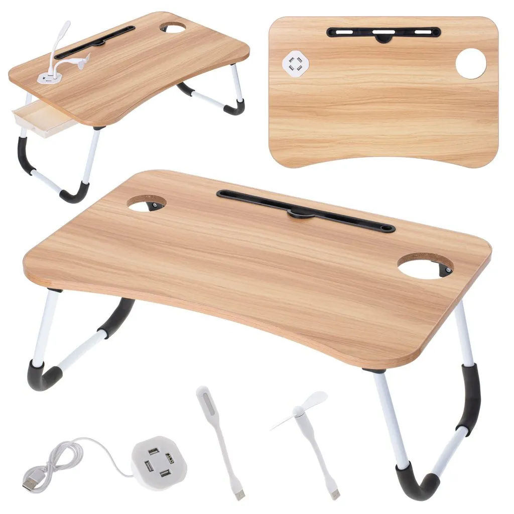 Sklopivi stalak za laptop s USB dodacima - cover