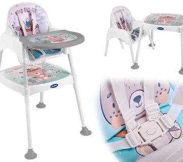 Hranilica za bebu 3u1 plava - cover