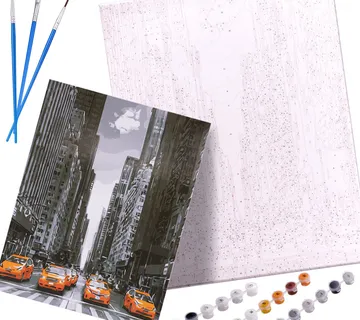 Set slikanja prema brojevima 40 x 50cm New York - cover