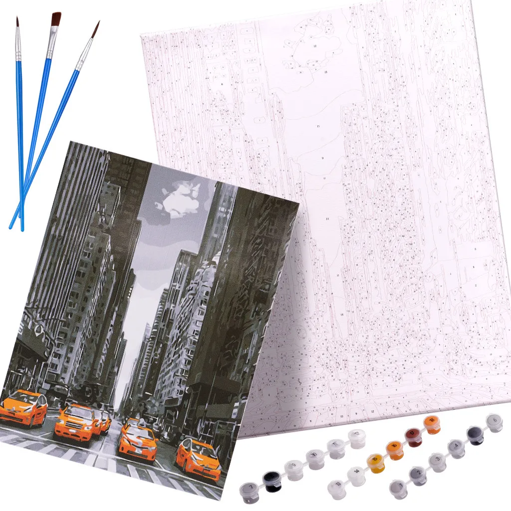 Set slikanja prema brojevima 40 x 50cm New York - cover