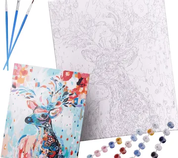 Set slikanja prema brojevima 40 x 50cm jelen - cover