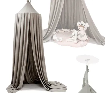 Viseći baldahin Tipi sivi - cover