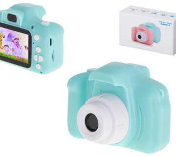 Dječji digitalni fotoaparat 2.0" tirkizni - cover