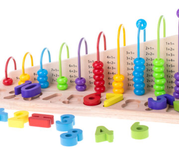 Montessori edukativni set za učenje brojanja abakus - cover