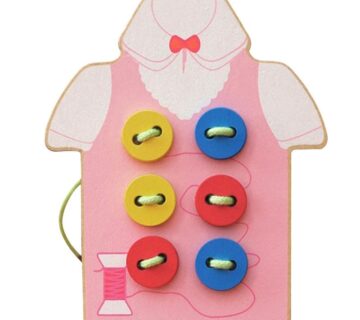 Montessori set za učenje šivanja rozi - cover