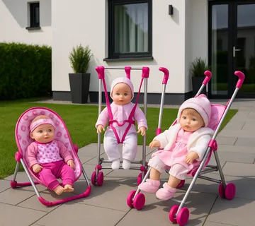 Baby play house- 3 u 1 set za igranje za djevojčice - cover