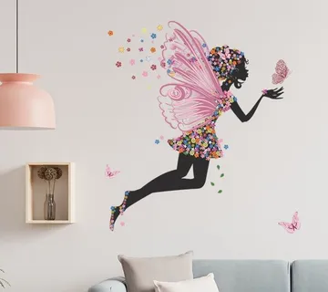 Zidna naljepnica Flower Girl - cover